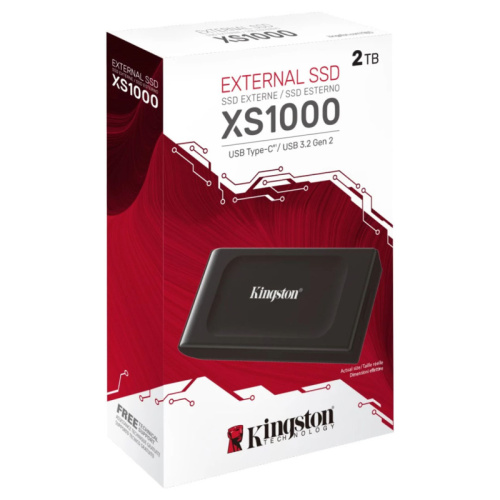 Kingston XS1000 USB 3.2 Gen 2 external SSD 外接固態硬碟