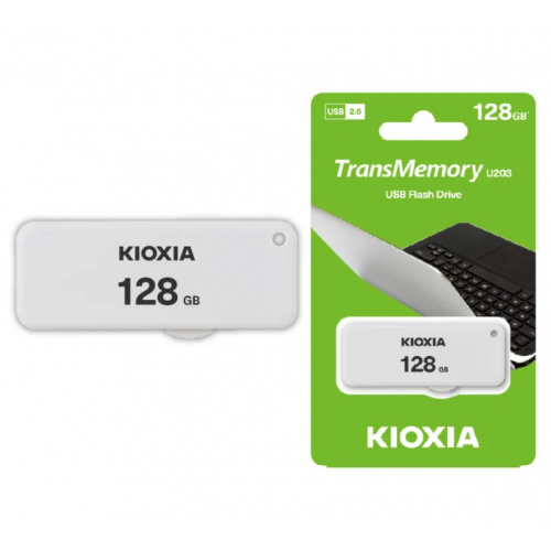 KIOXIA TransMemory U203 推掣設計USB2.0 手指 16/32/64/128GB [日本製造 ]