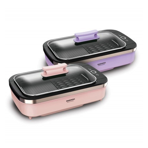 [預訂] 韓國DAEWOO 大宇 SK1 無油煙大尺寸韓式燒烤爐 (升級版)[香港行貨 繁體中文包裝][2色]