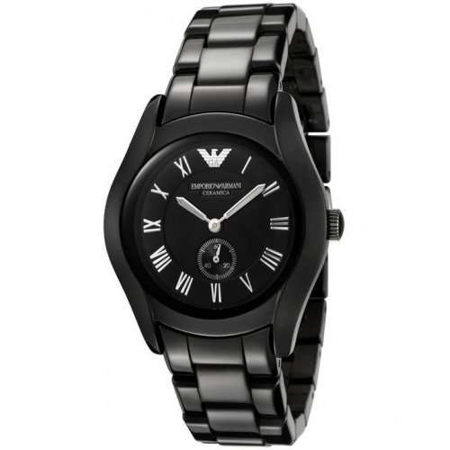 Emporio Armani 黑色女士鋼帶手錶 AR1402