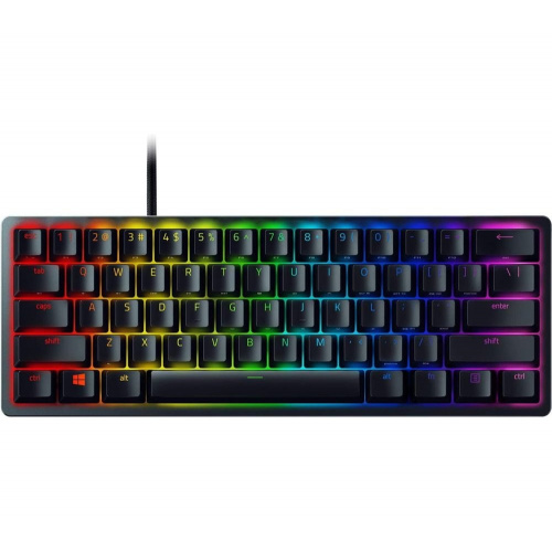 Razer Huntsman Mini - 線性/有聲 光學按鍵軸 60% Optical Gaming Keyboard  (紫軸/紅軸) 遊戲/電競鍵盤 [2色]