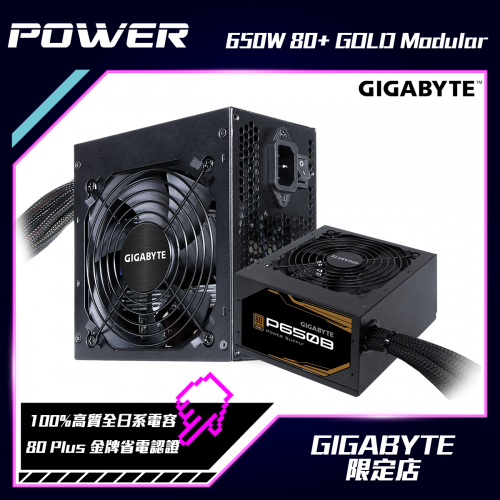 GIGABYTE 650W 電源供應器 [P650B]
