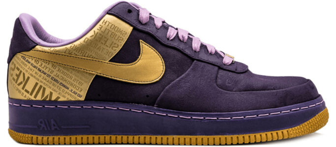purple metallic air force 1