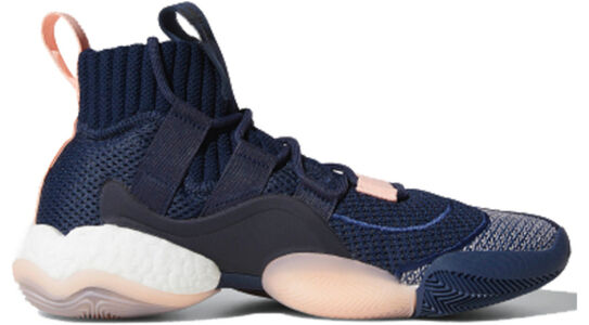 adidas crazy byw x collegiate navy clear orange