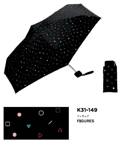 KiU Tiny umbrella 迷你輕巧摺疊雨傘 [16色]