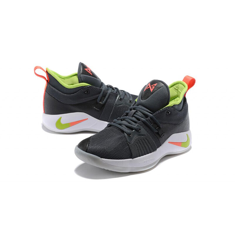 nike pg 2 anthracite hot punch