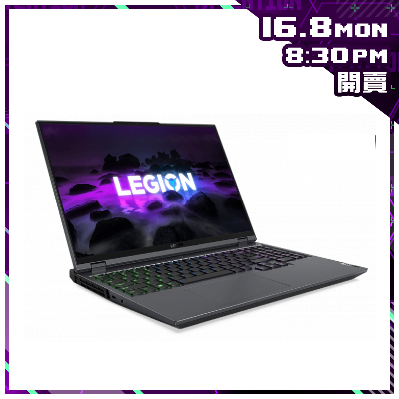 Legion 5 Pro 16 AMD (82JQ009BHH) 遊戲用筆記簿型電腦