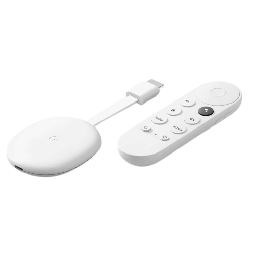 Google Chromecast with Google TV 串流播放裝置 [白色]【消費券激賞】