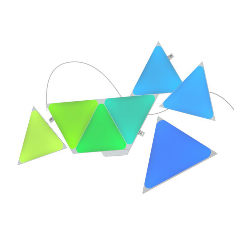 Nanoleaf Shapes Triangles 智能拼裝照明燈 Smarter Kit [9個三角形燈板]