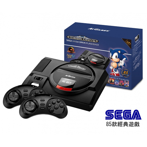 Sega Mega Drive 復刻版第五代遊戲機 [內置85款經典遊戲]
