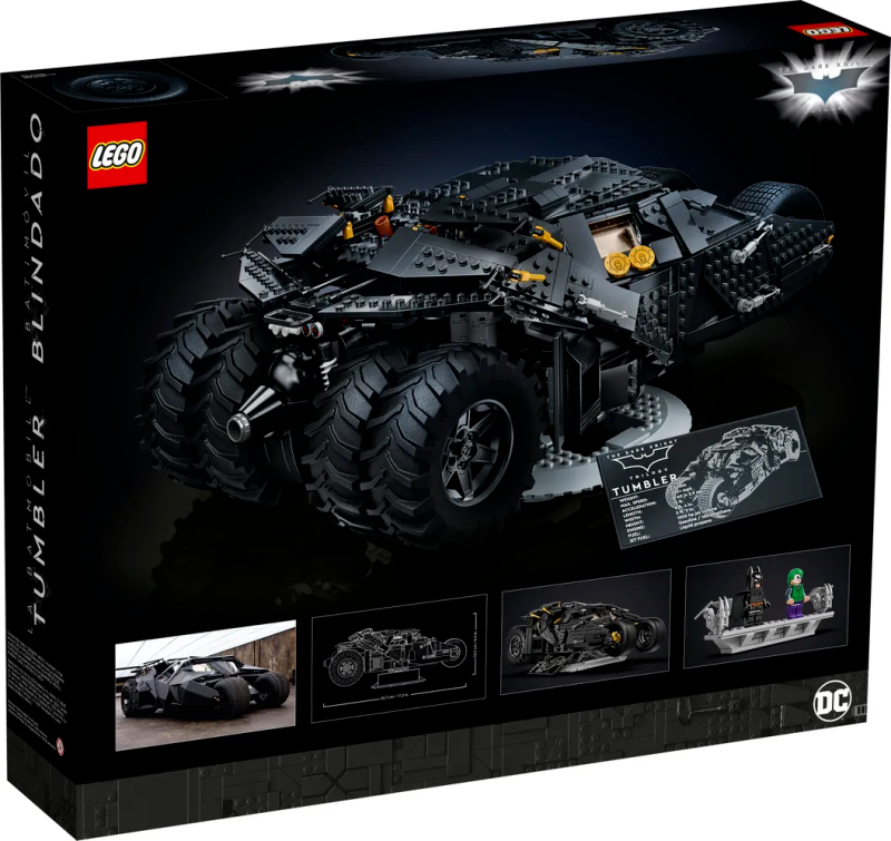 LEGO 76240 Batmobile™ Tumbler 蝙蝠俠戰車 [蝙蝠俠三部曲, DC Comics]