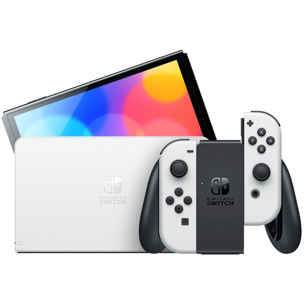 Nintendo Switch OLED 遊戲主機 [白色]