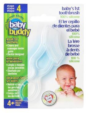 Baby Buddy baby's first toothbrush 嬰兒牙刷 [5色]