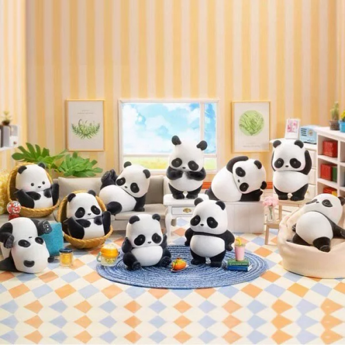 Panda Roll 日常第二彈系列盲盒熊貓 [原盒8入]