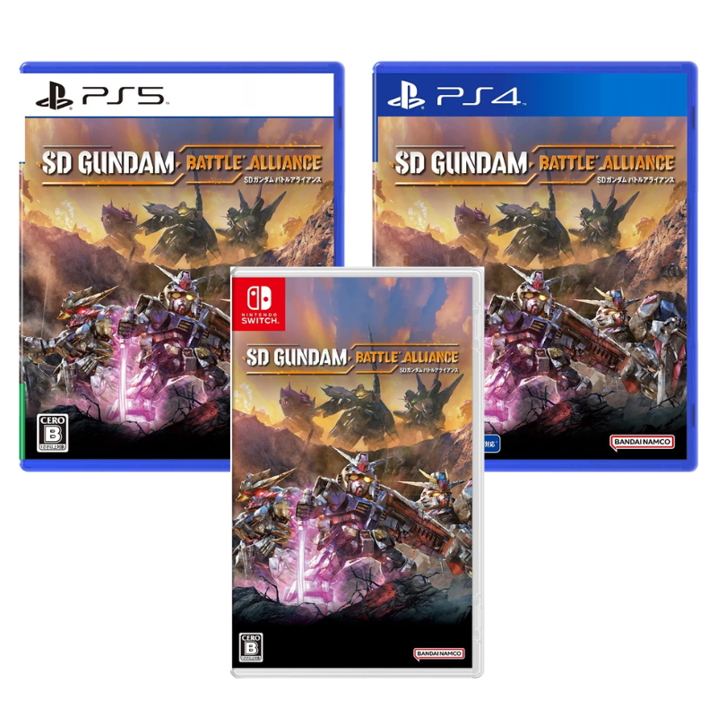 PS5/PS4/Switch SD鋼彈 激鬥同盟 SD Gundam Battle Alliance  [中英日文版]
