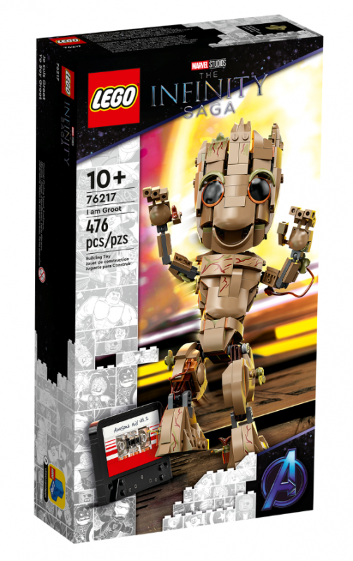 LEGO 76217 I am Groot (The Infinity Saga 無限傳奇，Marvel 漫威)【父親節精選】