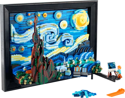 LEGO 21333 Vincent van Gogh The Starry Night 梵高
