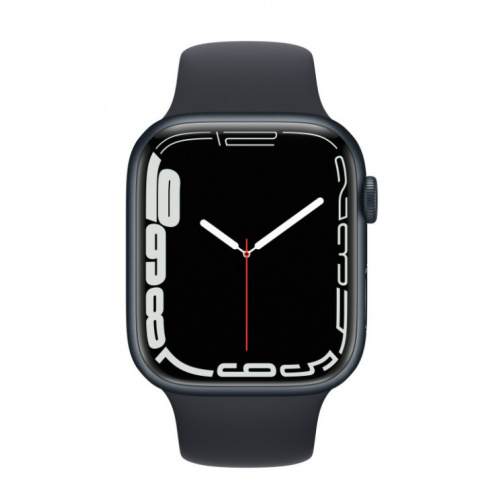Apple Watch Series 7 41mm GPS 鋁金屬錶殼配運動錶帶 [暗夜黑]