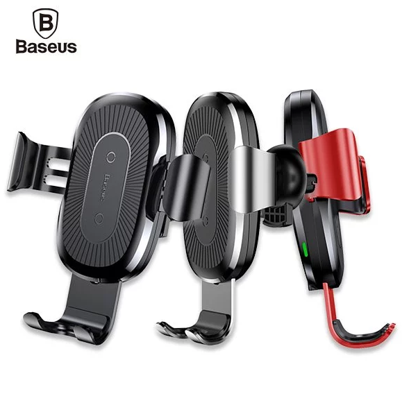 baseus 全自动重力车用无线充电支架 [3色]