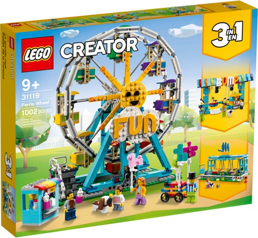 LEGO 31119 Ferris Wheel 摩天輪 (Creator 3in1)