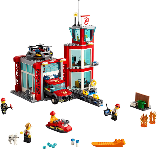 LEGO 60215 Fire Station 消防局 (City)