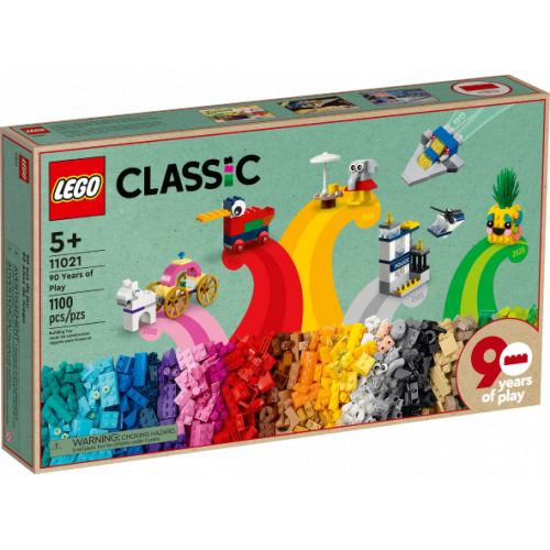 LEGO 11021 90 Years of Play 90 年的玩樂 (Classic)