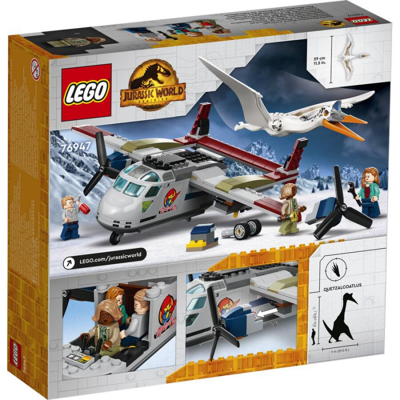 LEGO 76947 Quetzalcoatlus Plane Ambush 風神翼龍飛機伏擊 (侏羅紀世界：統霸天下)