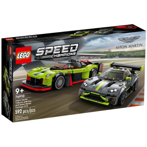 LEGO 76910 Aston Martin Valkyrie AMR Pro and Aston Martin Vantage GT3 (Speed Champions)