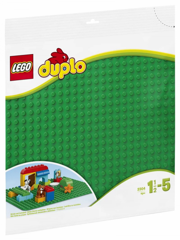 LEGO 2304 Large Green Building Plate 創意大型綠色拼砌板 (DUPLO)
