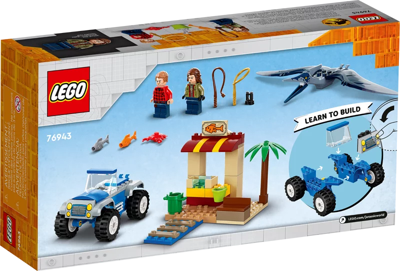 LEGO 76943 Pteranodon Chase 無齒翼龍追逐 (Jurassic World: Dominion，侏羅紀世界：統霸天下)