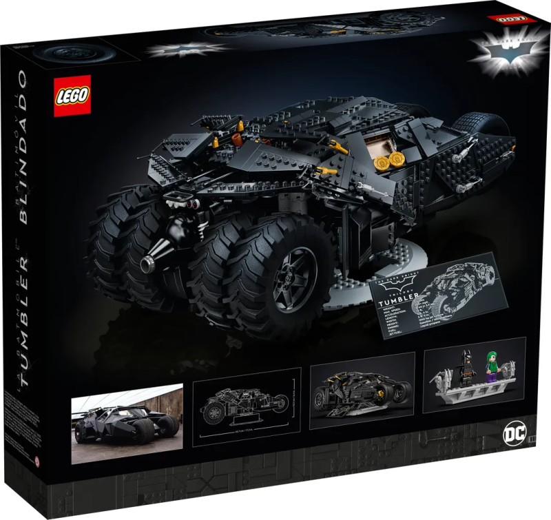 LEGO 76240 Batmobile™ Tumbler 蝙蝠俠戰車 (蝙蝠俠三部曲, DC Comics)