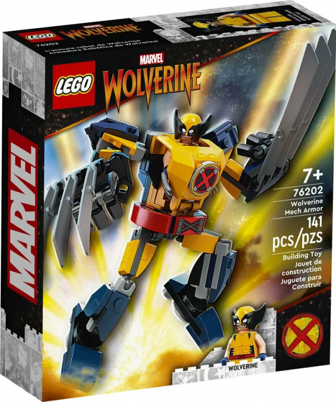 LEGO 76202 Wolverine Mech Armor 狼人武裝機甲 (Marvel 漫威)