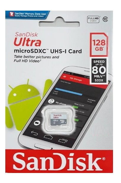 SanDisk Ultra microSDXC UHS-1 128GB 記憶卡