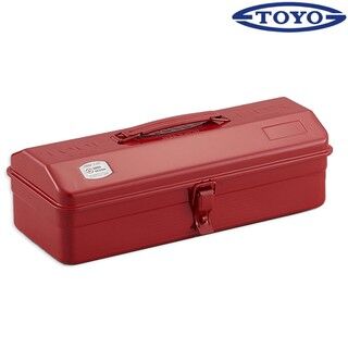 TOYO 提把山型工具箱 收納盒 手提箱 Y-350 R 紅 TOYO Handle Mountain Tool Box Storage Box Suitcase Y-350 R Red