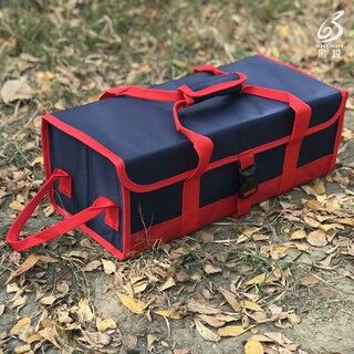 露遊GO 【BLACK GEARS黑設】加厚／加寬大容量裝備袋 工具箱 Luyou GO [BLACK GEARS black design] thickened/widened large-capacity equipment bag toolbox