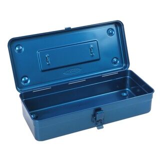 日本製造  TOYO T-350 鐵製工具箱   可當醫藥箱、急救箱、美術盒  工具收納箱 可堆疊 Made in Japan TOYO T-350 Iron Tool Box Can Be Used As Medicine Box, First Aid Box, Art Box Tool Storage Box Stackable