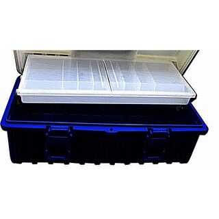 B-371 單層透明開合蓋工具箱 工具箱 手提工具箱 手提箱 B-371 Single layer transparent opening and closing cover tool box tool box portable tool box suitcase