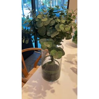 二手 裝飾花+花瓶 可議價  自取 Second-hand decorative flower + vase negotiable self-collection
