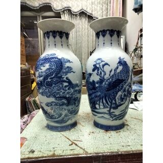 龍鳳花瓶瓷器花瓶龍鳳瓷器花瓶宗教信仰 dragon and phoenix vase porcelain vase dragon and phoenix porcelain vase religious belief
