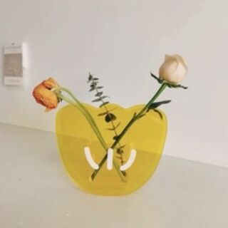 韓系  壓克力小花瓶 Korean style acrylic small vase