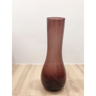 北歐設計-勃根紅簡約曲線漸層色花瓶 Scandinavian Design-Bergen Red Simple Curve Gradient Vase