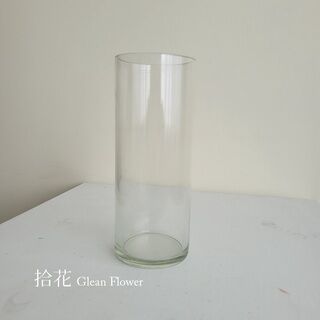 拾花-百搭圓筒玻璃花瓶 Pick Up Flowers - Versatile Cylindrical Glass Vase
