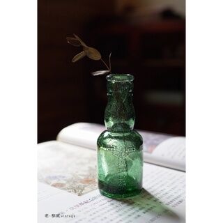 老·参貳vintage 早期    老醋瓶  古玻璃瓶 Old · ginseng vintage early old vinegar bottle ancient glass bottle