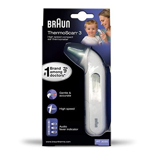 百靈牌 Braun ThermoScan 3 IRT 3030 紅外線嬰兒/兒童/成人 耳溫槍  🇩🇪德國百靈牌💥