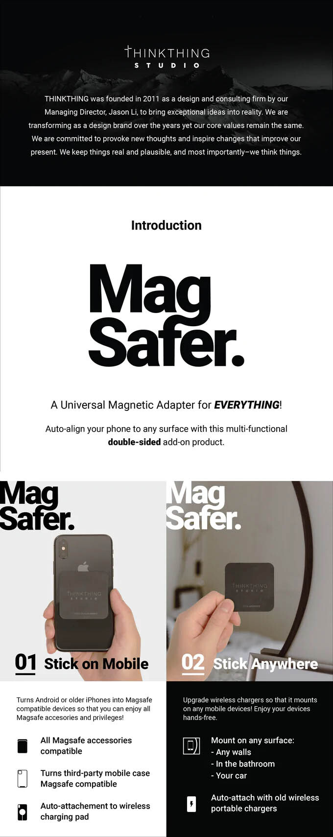 ThinkThing MagSafer - 雙面 MagSafe 磁貼介紹