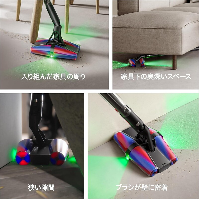 Dyson PencilVac Fluffycones 輕量LED手持式吸塵器 附充電支架( SV50
