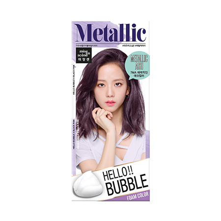 韓國 mise en scène HELLO BUBBLE 泡泡染髮劑