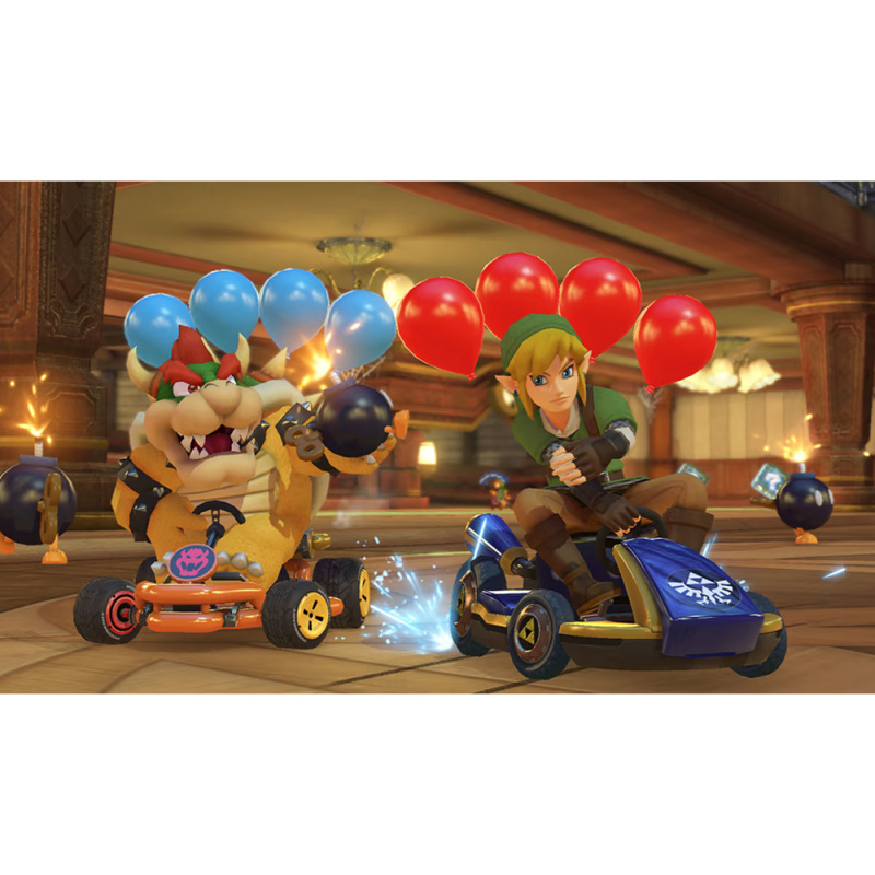 遊戲軚盤mario Kart 8 Deluxe Nintendo Switch Games Racing Multiplayer Genre Support Tv Tabletop Palm Mode For Switch Oled Lite Console 藍色起源數碼商城