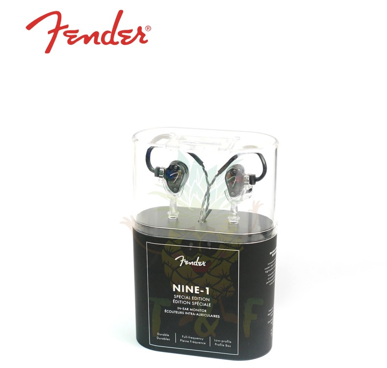 Fender - Nine 1 透明特別版 有線耳機