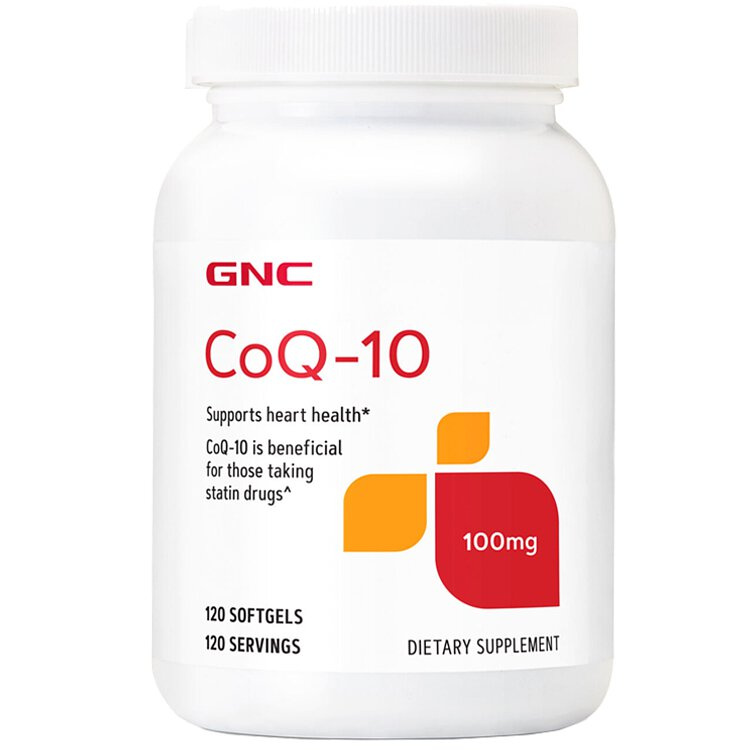 GNC - 超值加量裝Q10 輔酵素精華膠囊 [120粒][100 毫克]